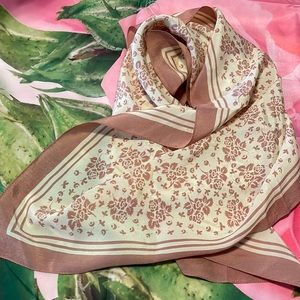 Used silk scarf